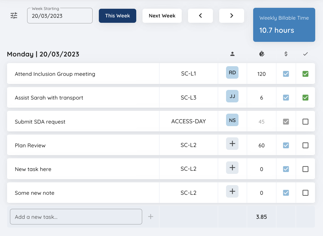 Task management